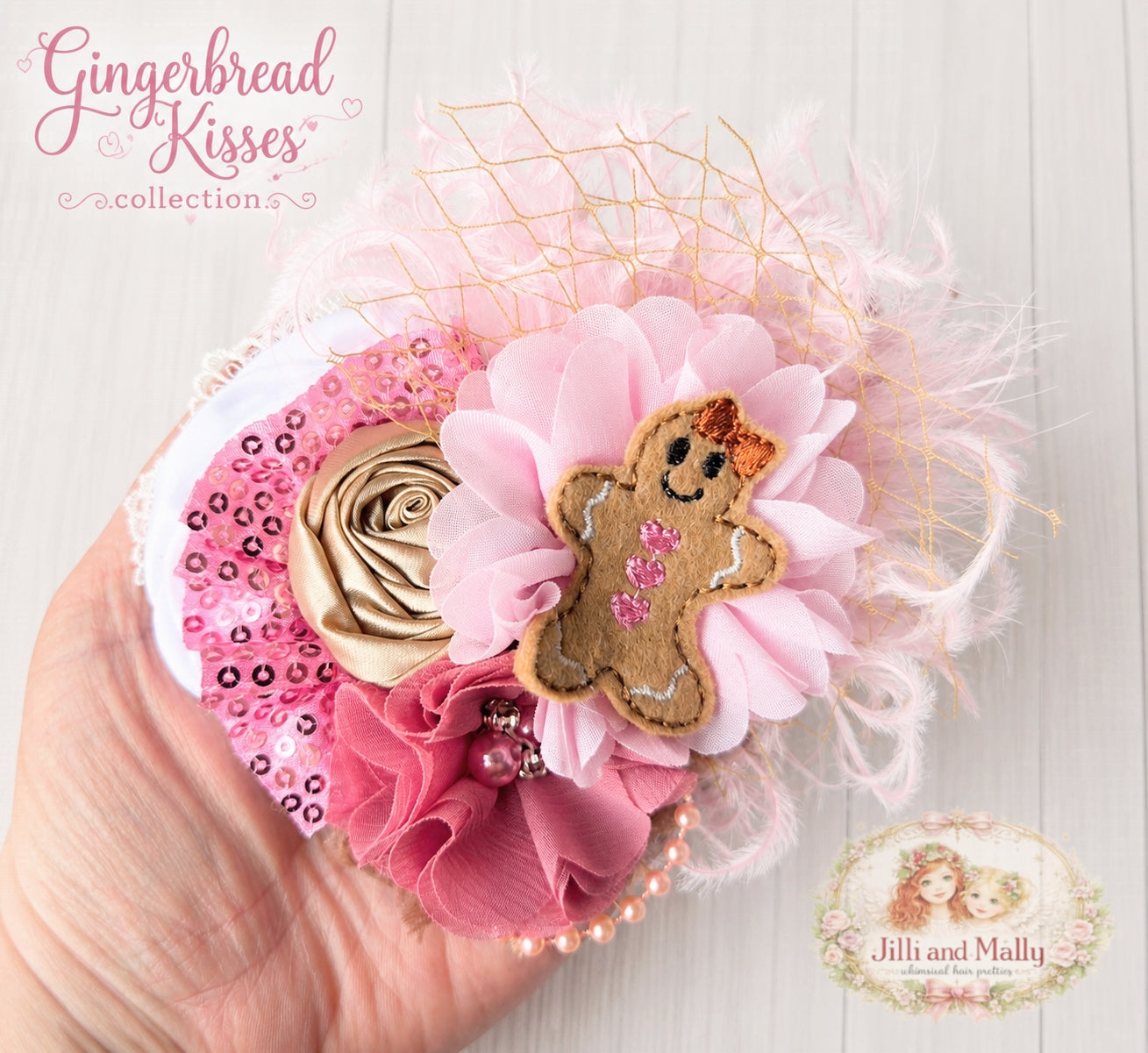 Gingerbread Kisses medium Bloom m2m AIB *made to order 4 wk turnaround*