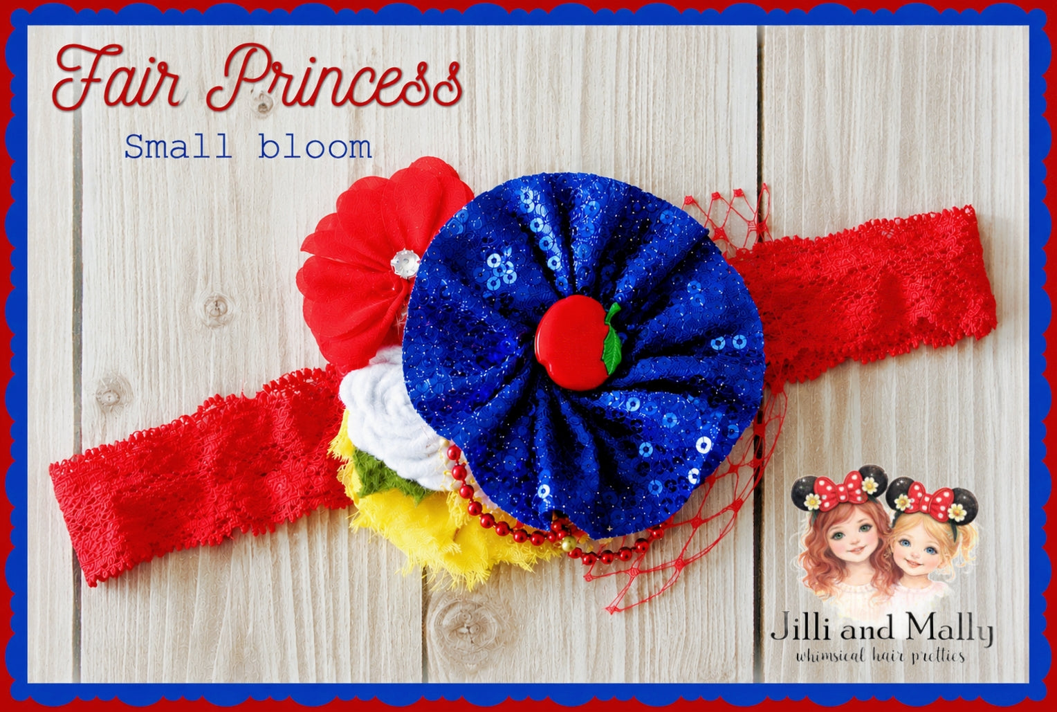 Fair Princess Small Floral Bloom *pre-order 4 wk turnaround*