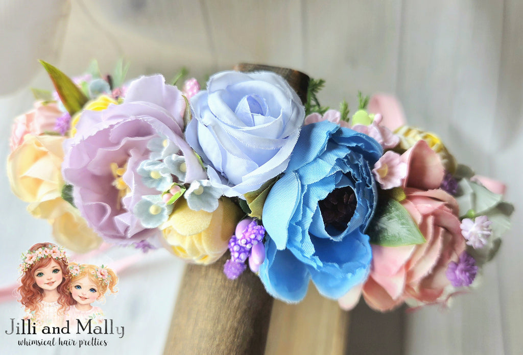 Spring Serenade Floral Halo m2m Three By the Sea