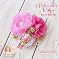 Pink Winter Wishes Mini Blooms ~Single OR Piggies m2m AIB *Made to Order with 4 week turnaround time*