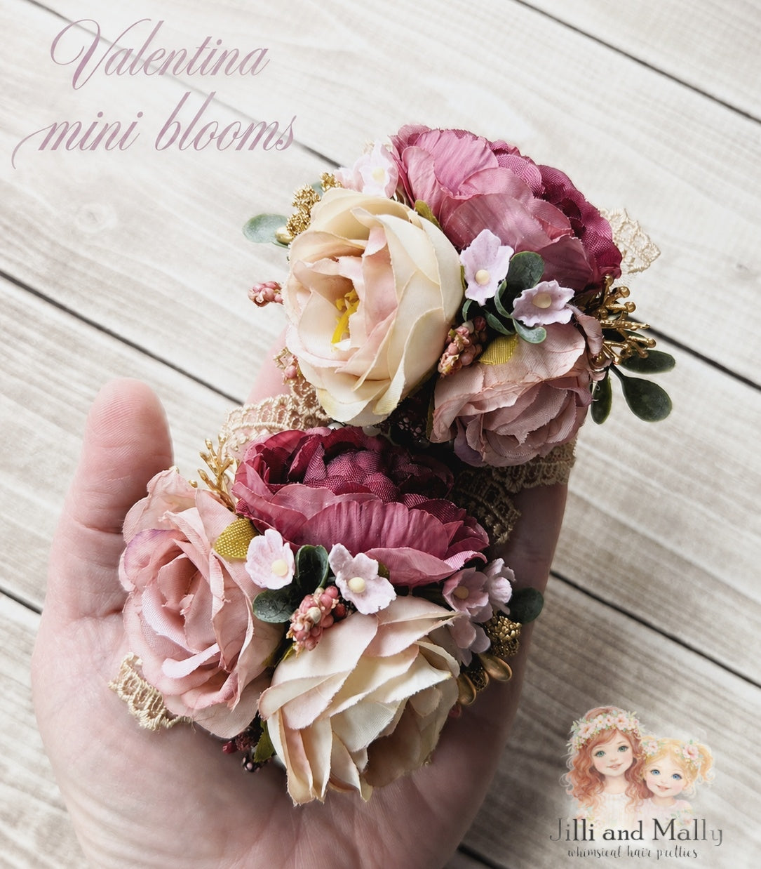 Valentina Mini Blooms ~Single OR Piggies m2m Hummingbirds & Flowers RTS