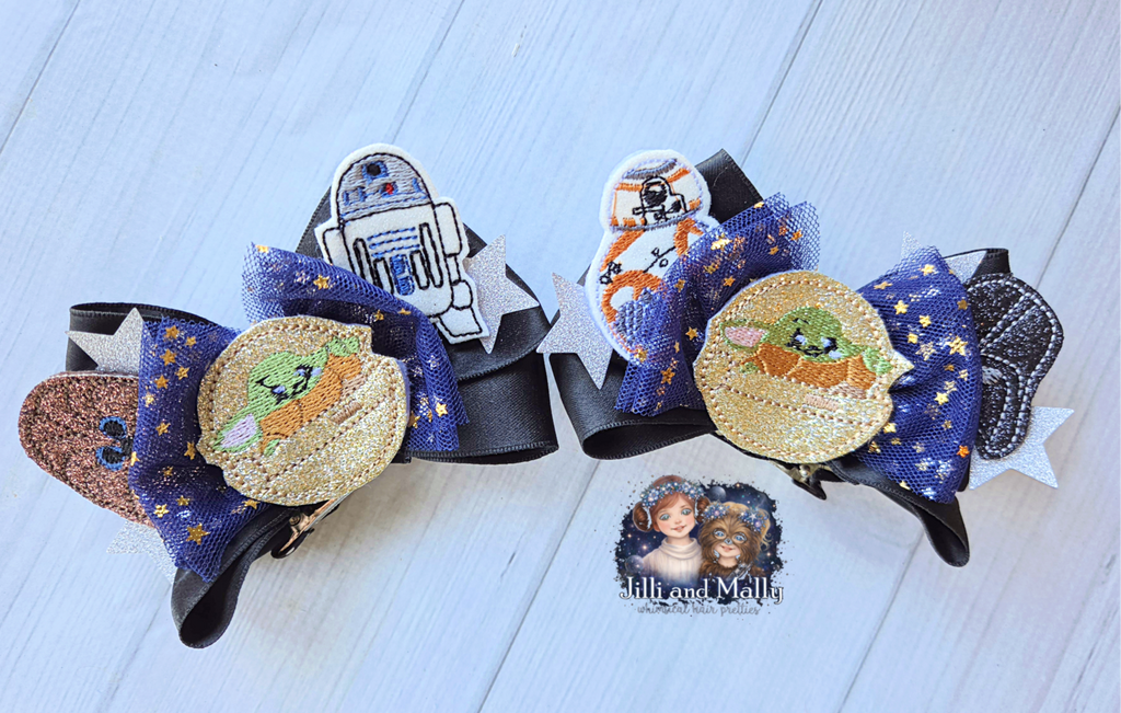 Star Friends Piggy Bows *Pre-order 4 wk turnaround*