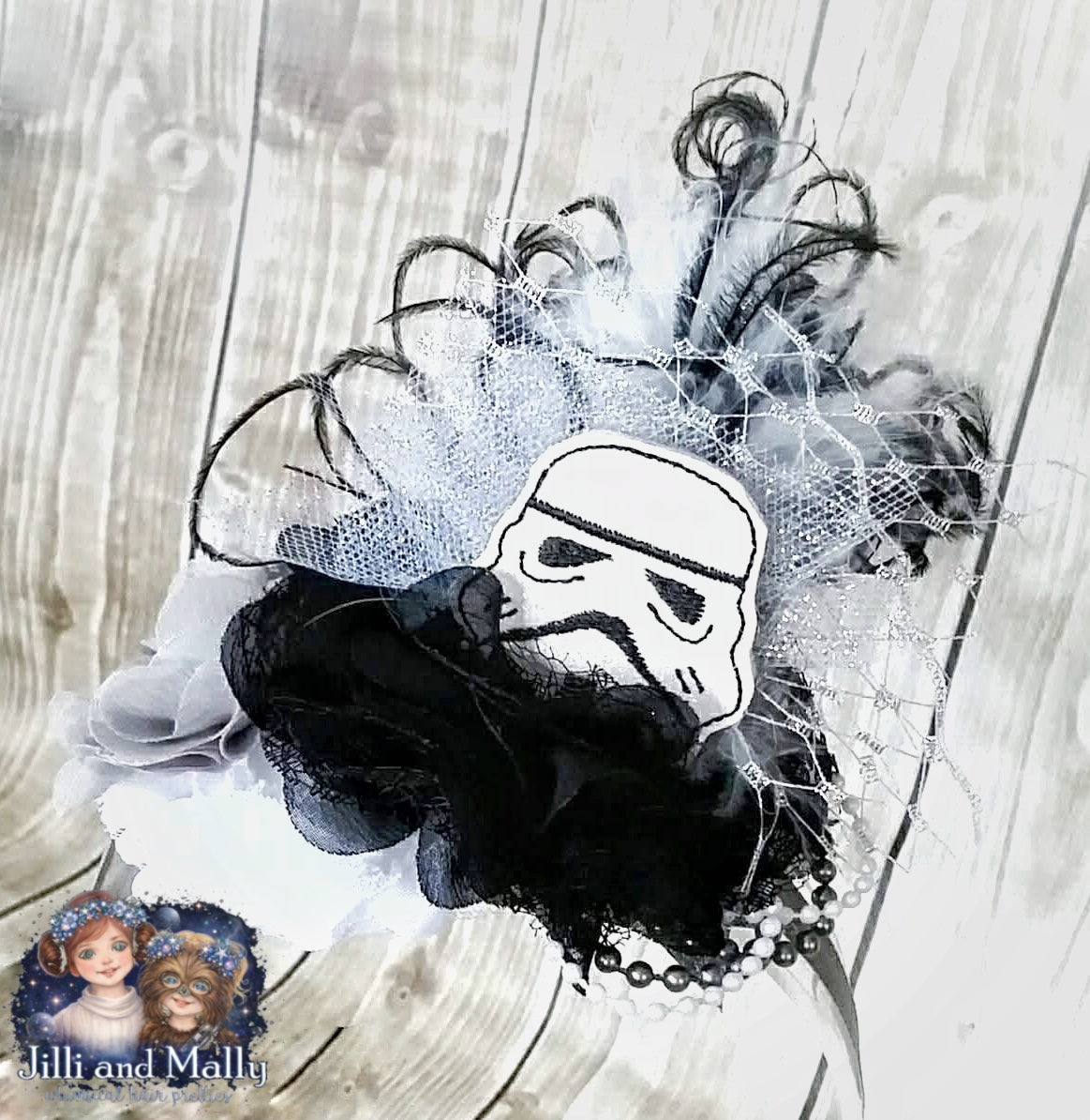Stormtrooper Fascinator *Pre-Order 4 wk turnaround*