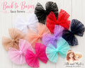 Back to Basics Lace Bows Set of 10 *Pre-order 4 wk turnaround*