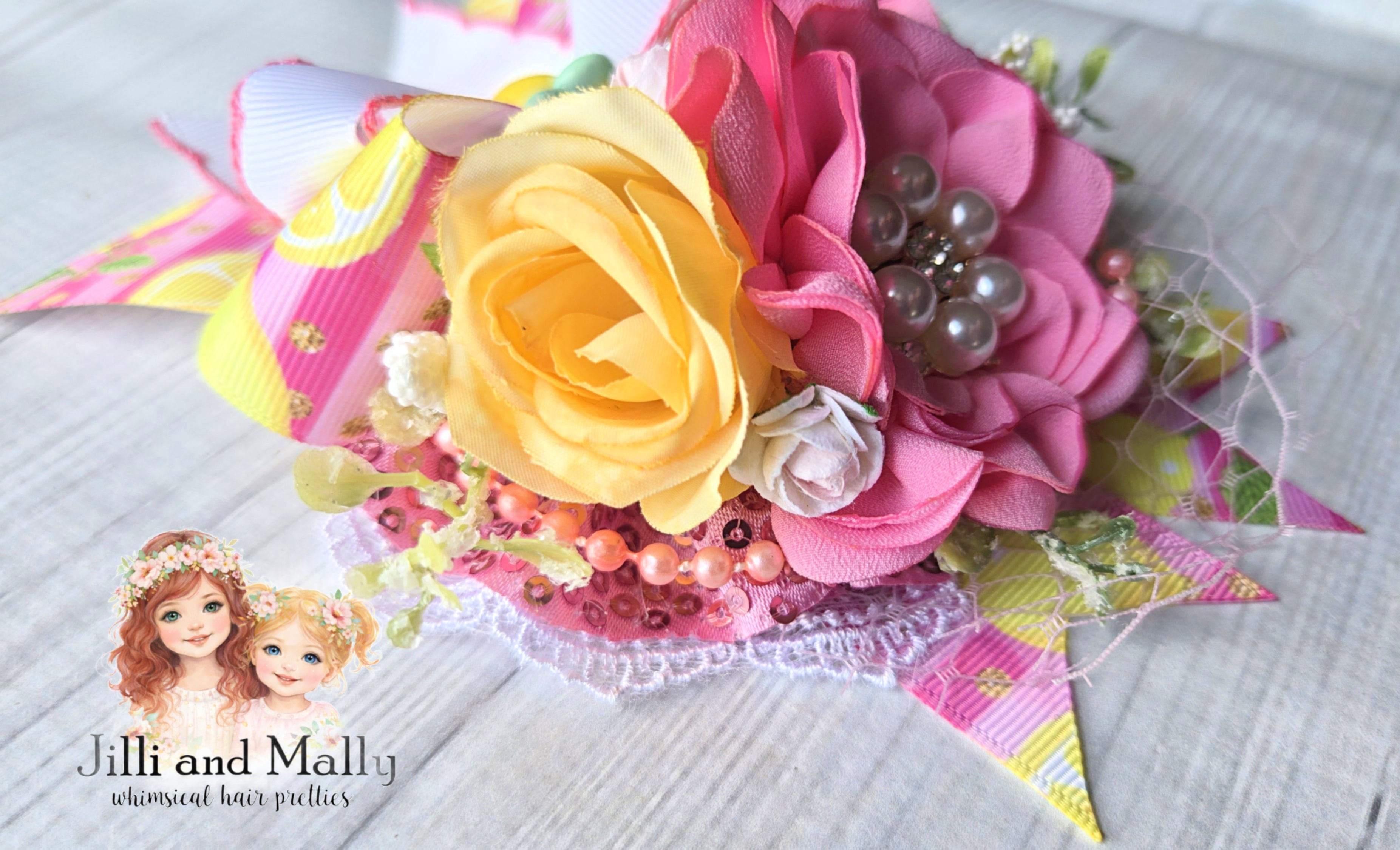 Pink Lemonade Medium Floral Bloom *Pre-Order 4 week turnaround*