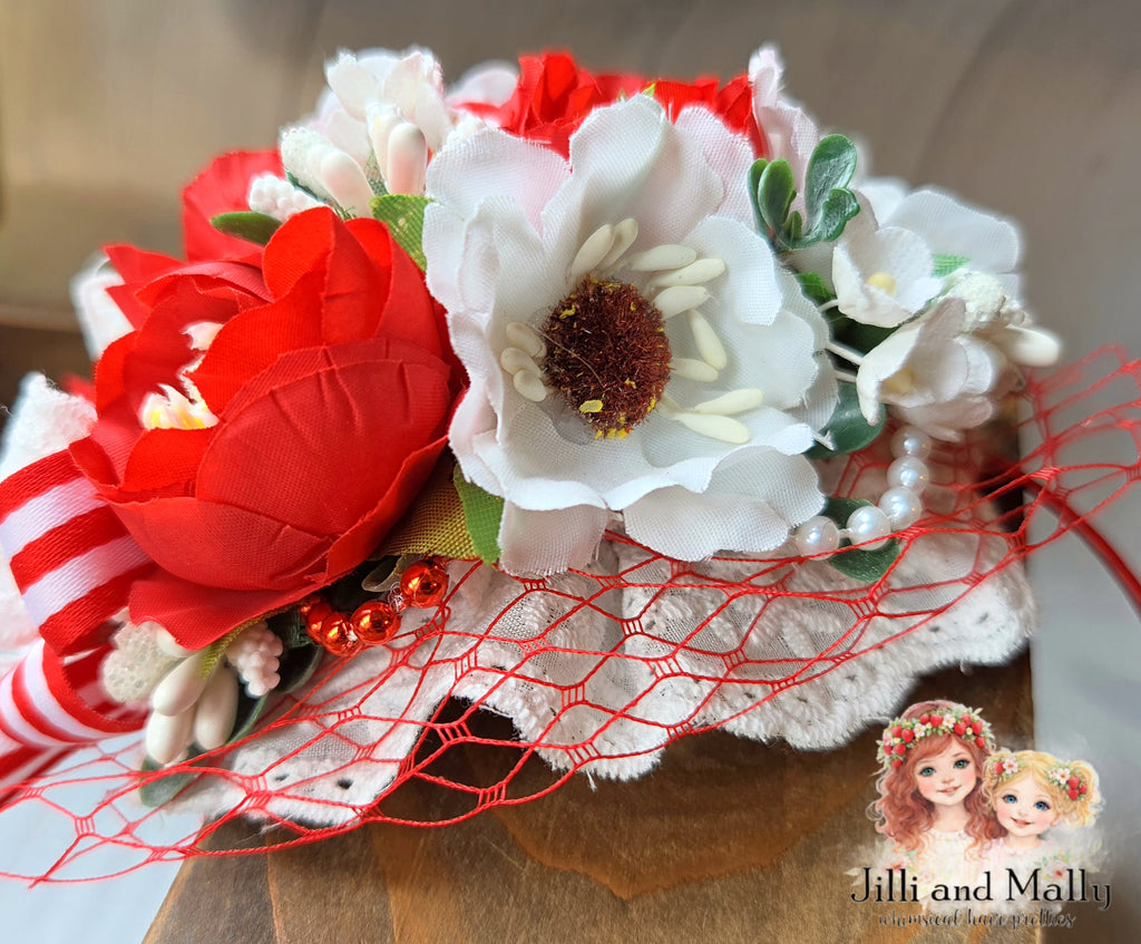 Sweet Strawberries Large Floral Bloom m2m Two Roosters Clothing Co *pre-order 4 wk turnaround*