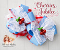 Cherries Jubilee Single OR Piggy Bows *Pre-order 4 wk turnaround*