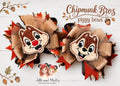 Chipmunk Bros. Piggy Bows *MTO 4 wk turnaround*