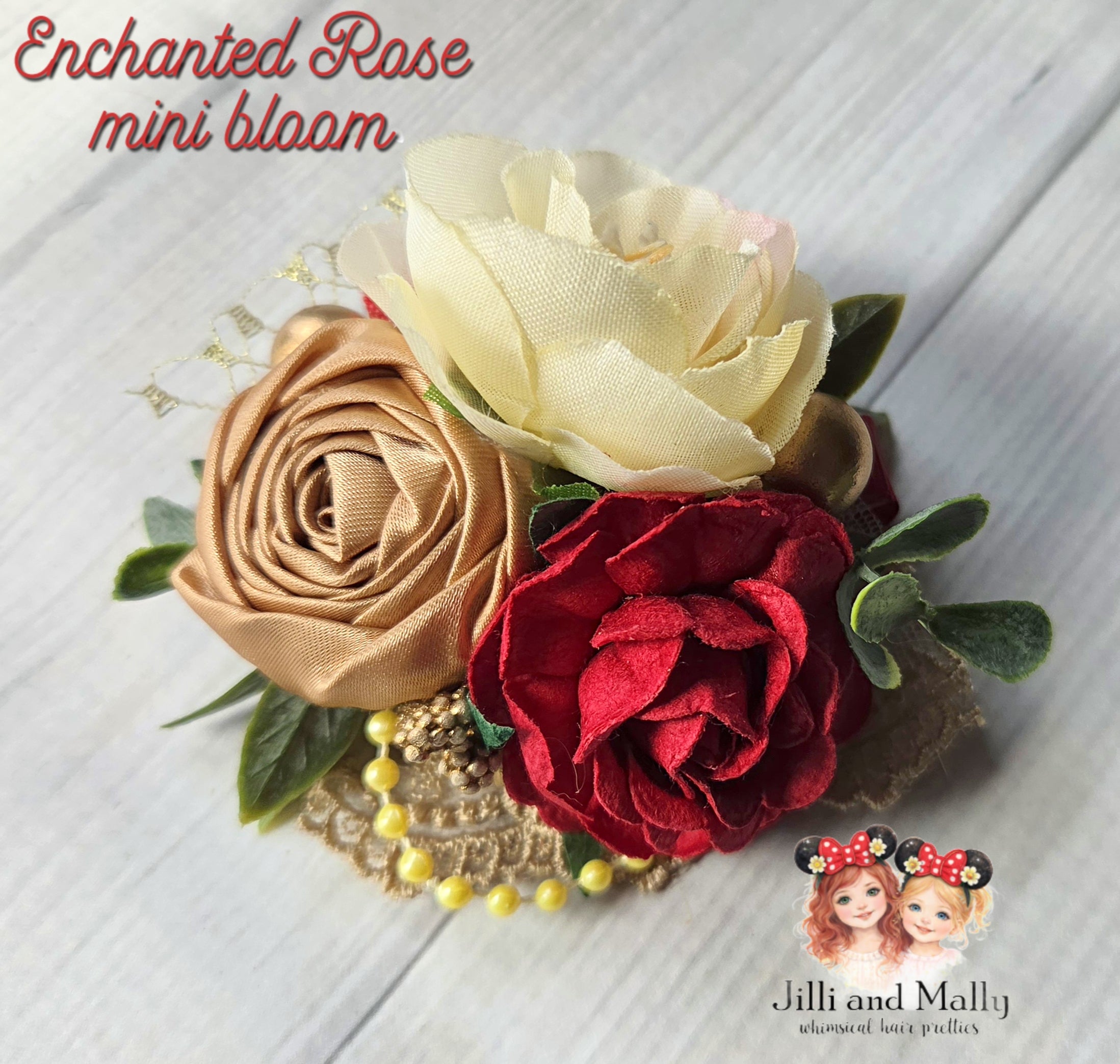 Enchanted Rose Mini Blooms~Single OR Piggies m2m Stella Maris *Pre-order 4 wk turnaround*