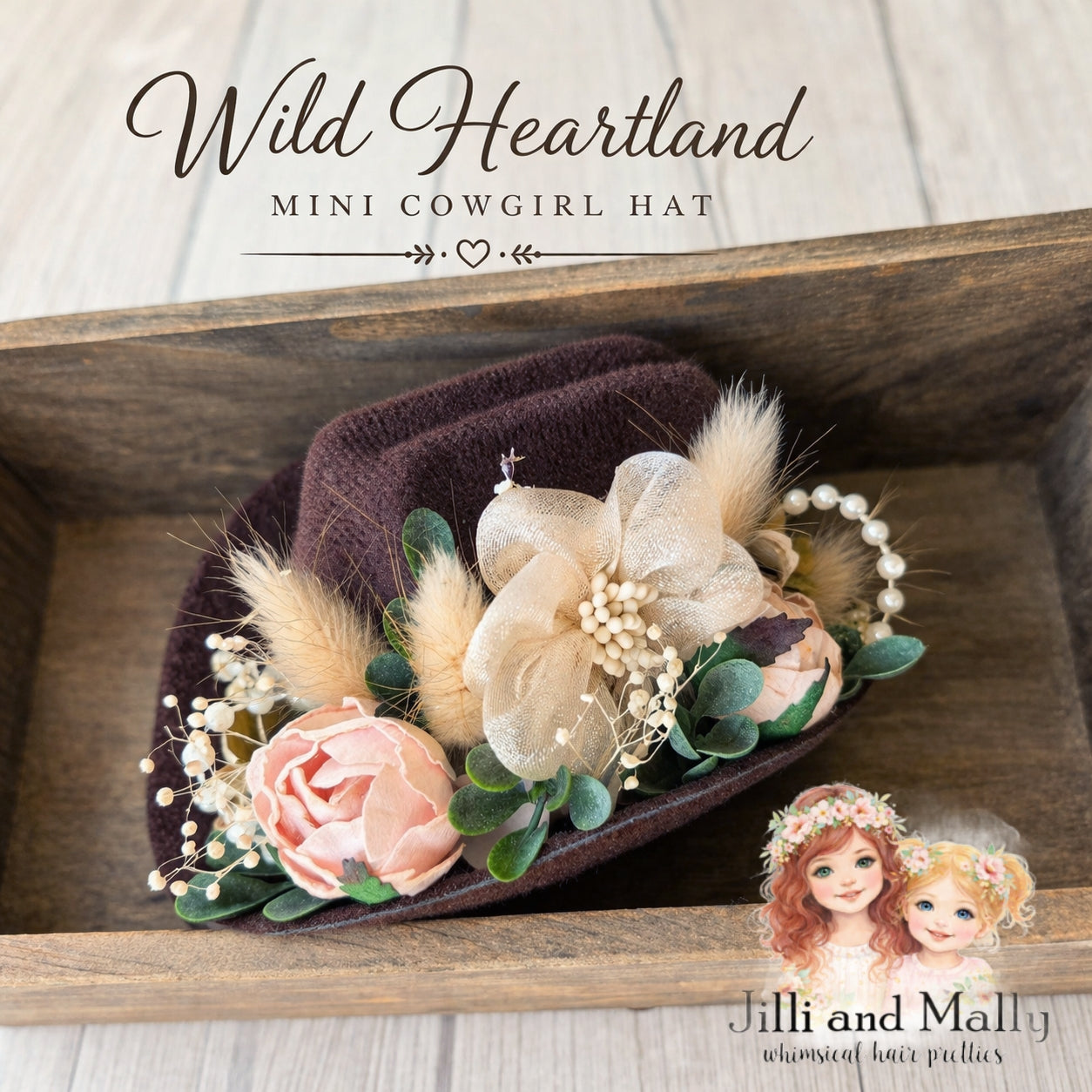 Wild Heartland Mini Cowgirl Hat m2m Reina Monroe *pre order 4wk turnaround time*