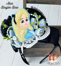 Alice Large Floral Boujiee Bow *pre-order 4 wk turnaround*