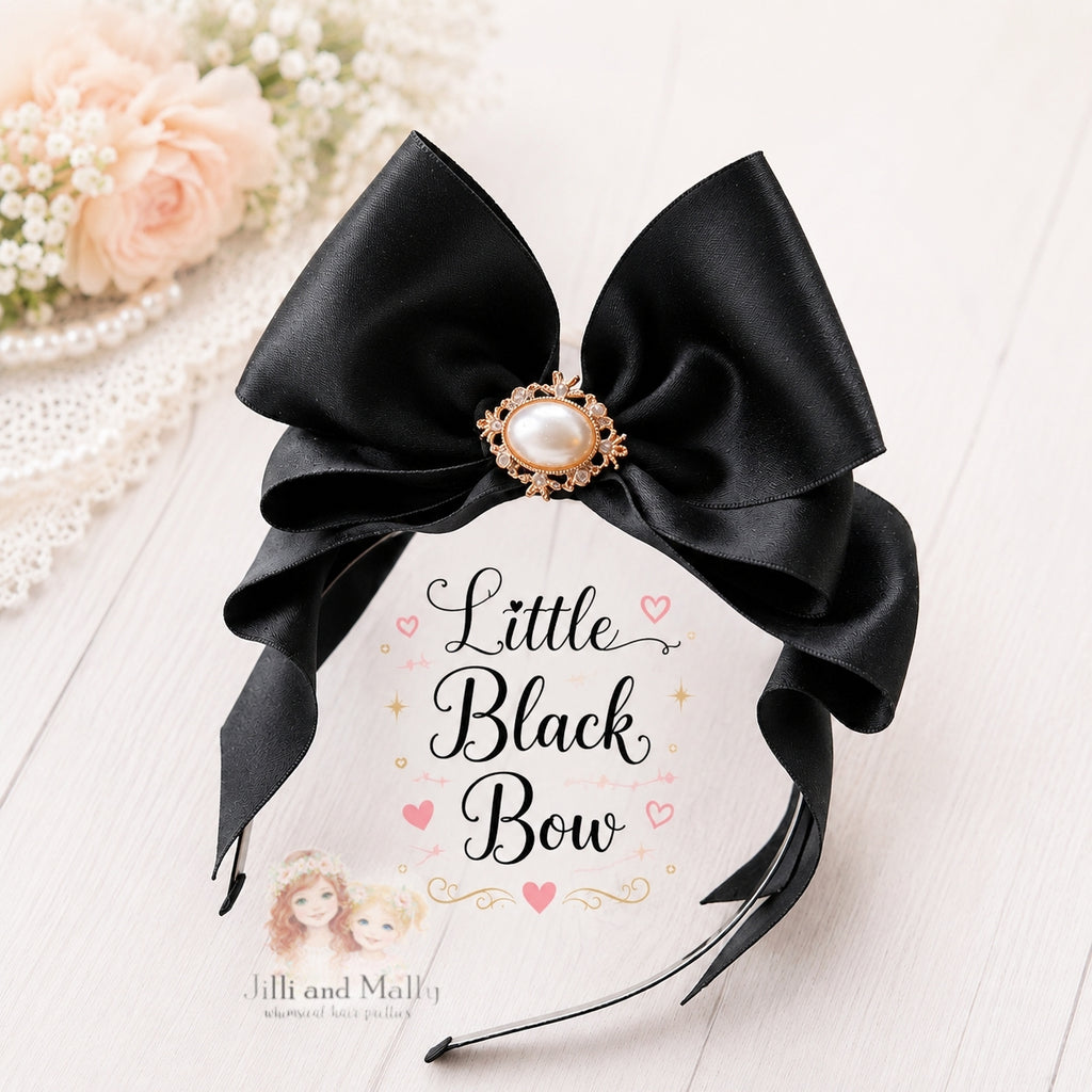 Little Black Bow Boujiee Bow *Pre-Order TAT 4 weeks*