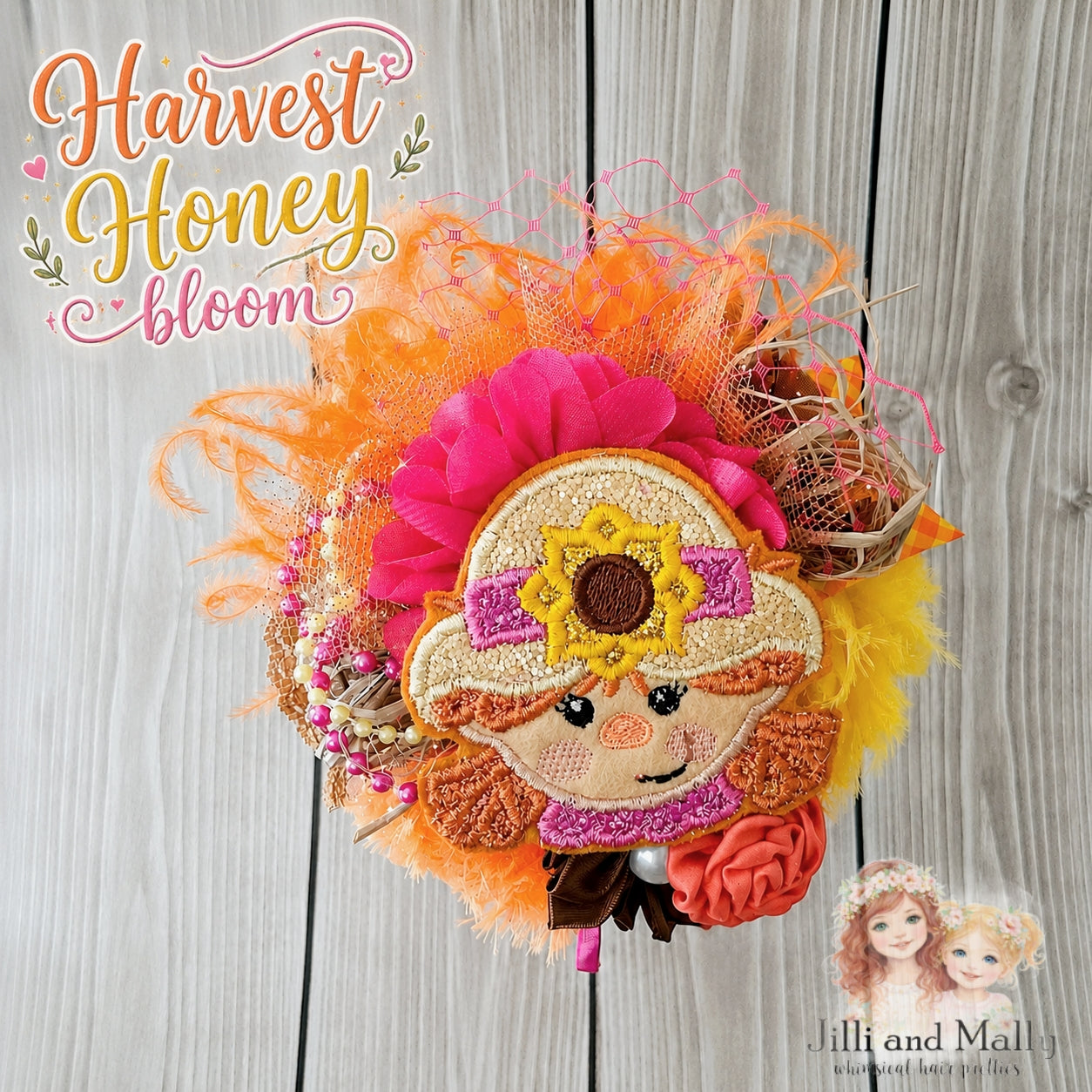 Harvest Honey Scarecrow Bloom *Pre-Order 4 wk turnaround*