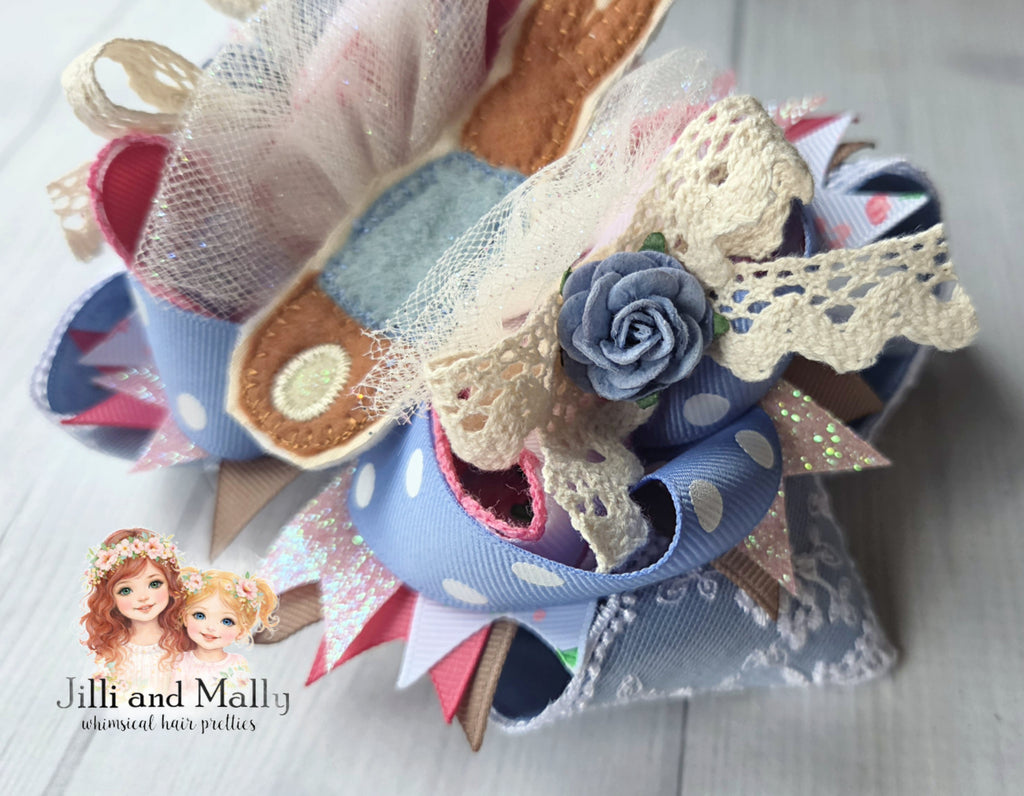 Peter Rabbit Big Hair Bow