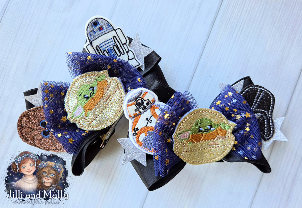 Star Friends Piggy Bows *Pre-order 4 wk turnaround*