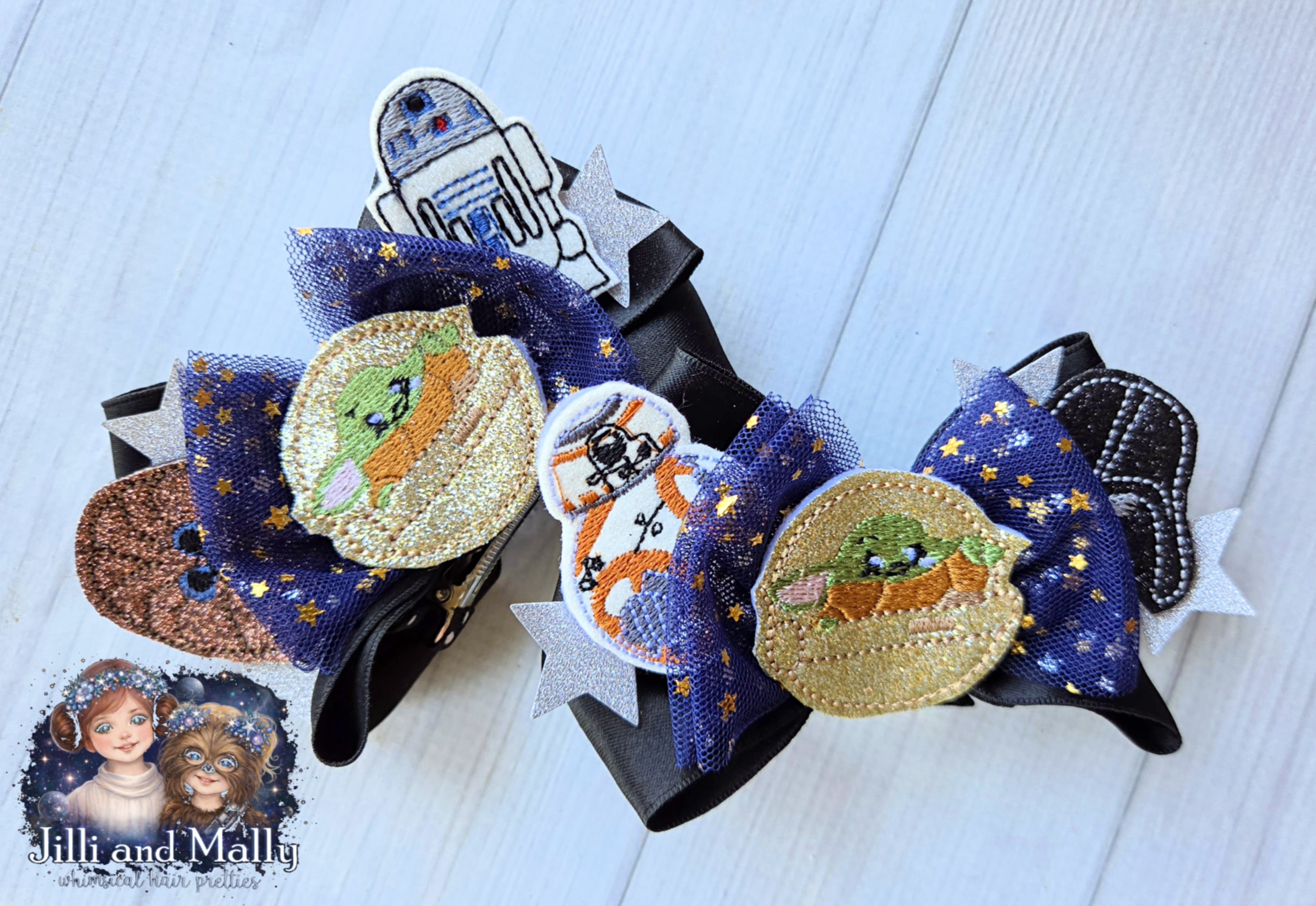 Star Friends Piggy Bows *Pre-order 4 wk turnaround*