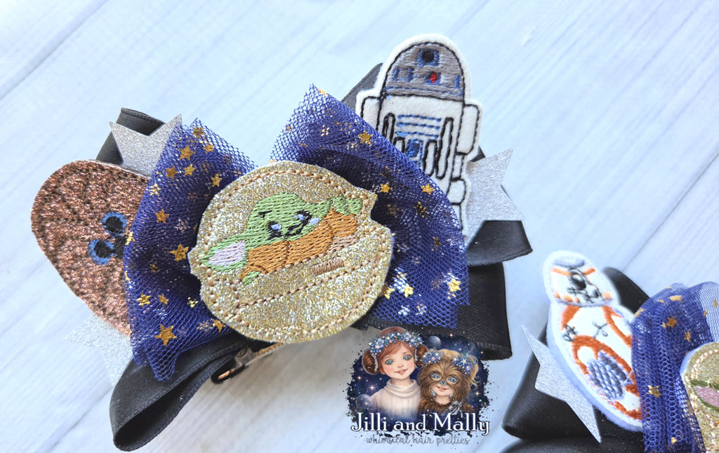 Star Friends Piggy Bows *Pre-order 4 wk turnaround*