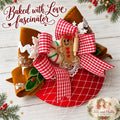 Baked with Love Gingerbread Fascinator Mini Hat *Made to Order with 4 week turnaround time*