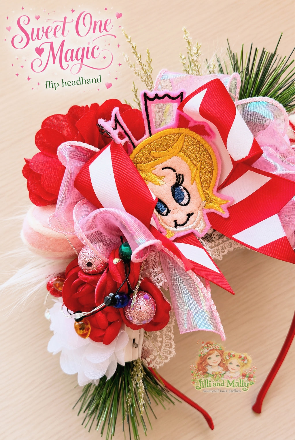 Whoville Light-Up FlipHeadband m2m Stella Maris *MTO 6 wk turnaround time*
