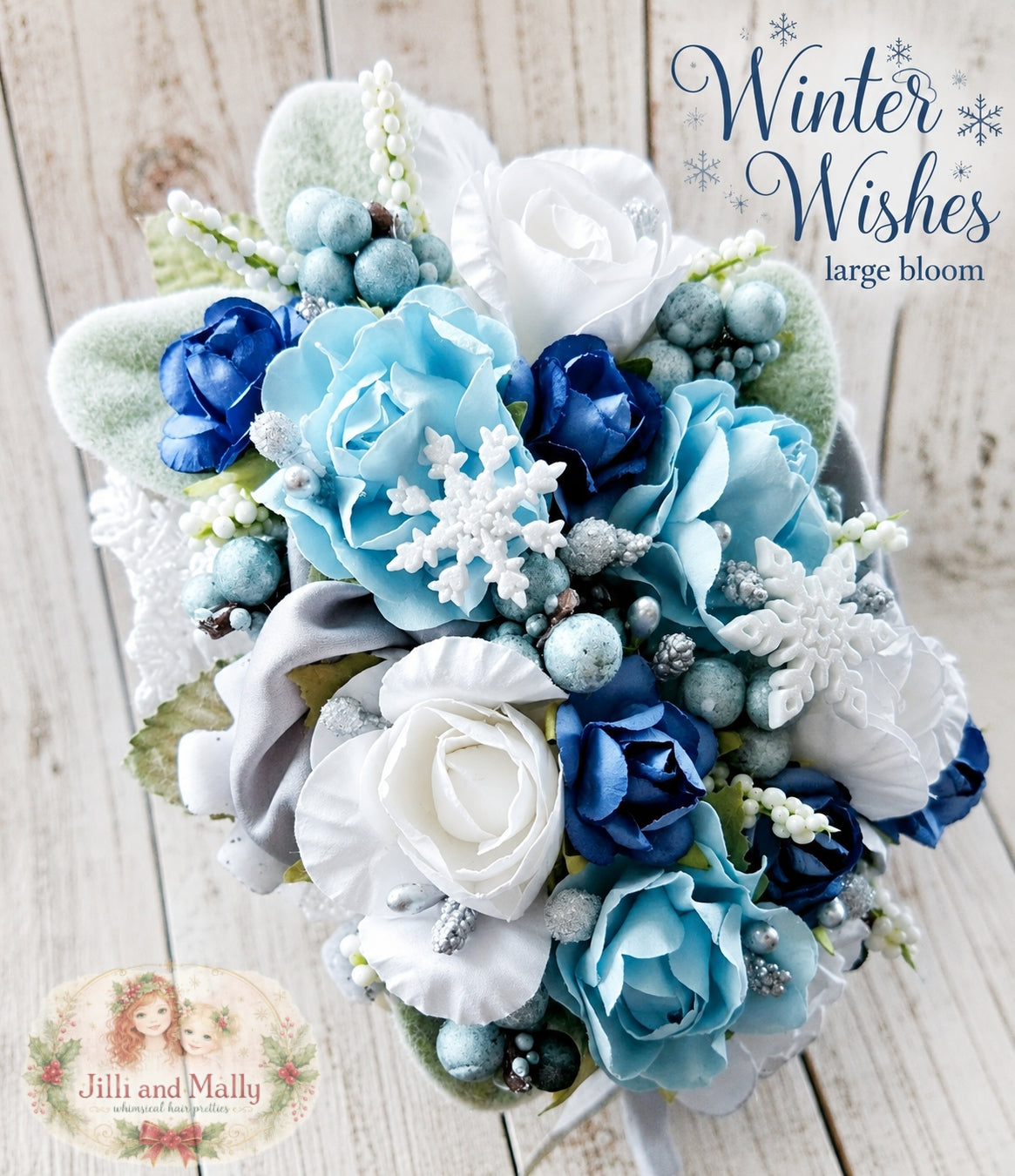 Winter Wishes Large Bloom *made to order 4 wk turnaround*