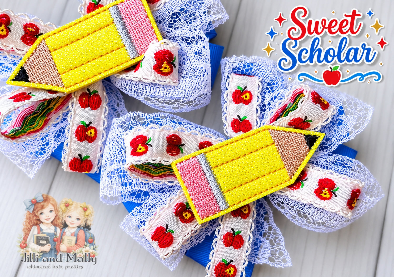 Sweet Scholar Single OR Piggy Bows m2m Two Roosters Clothing *Pre-order 4 wk turnaround*