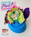 We're All Mad OTT Fascinator RTS