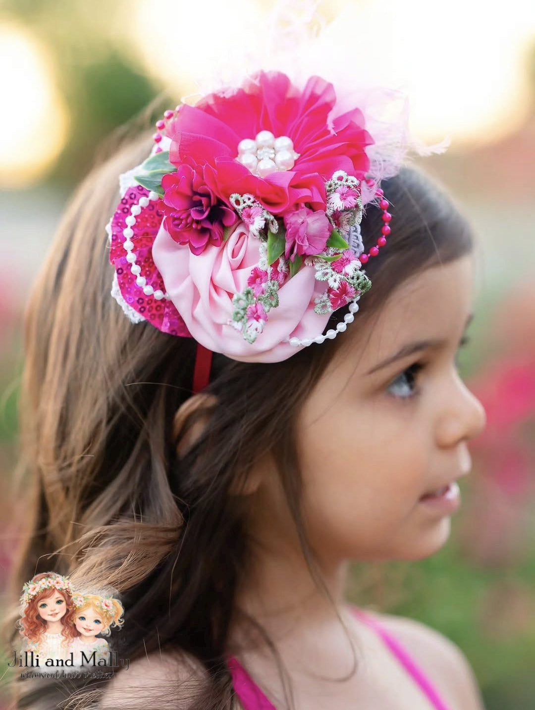 Flamingo Bloom Large Floral Bloom Kada Boutique *pre-order 4 wk turnaround*