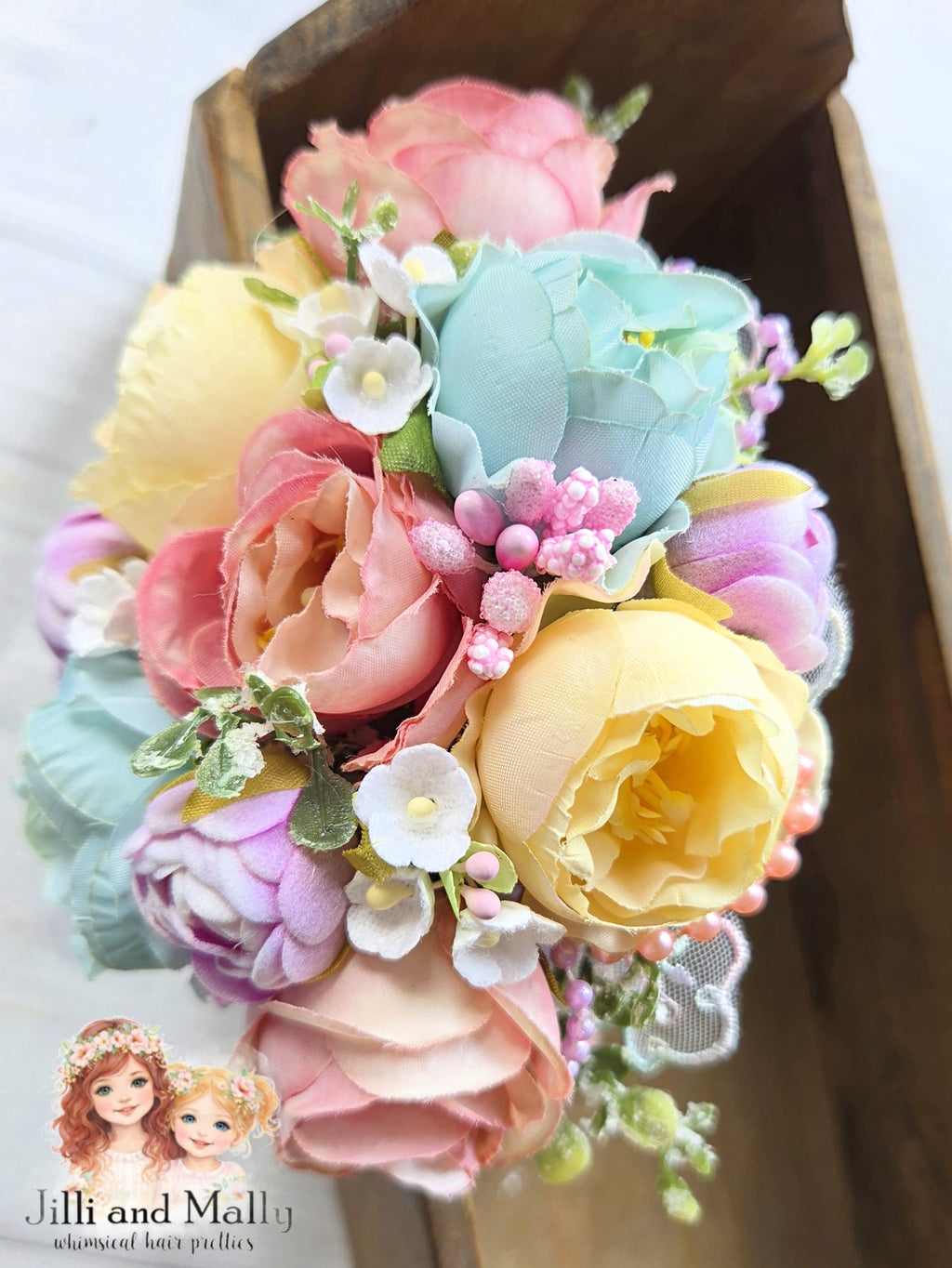 Rainbow Reverie Large Floral Bloom m2m Three By the Sea *Pre-order with 4 week turnaround time*