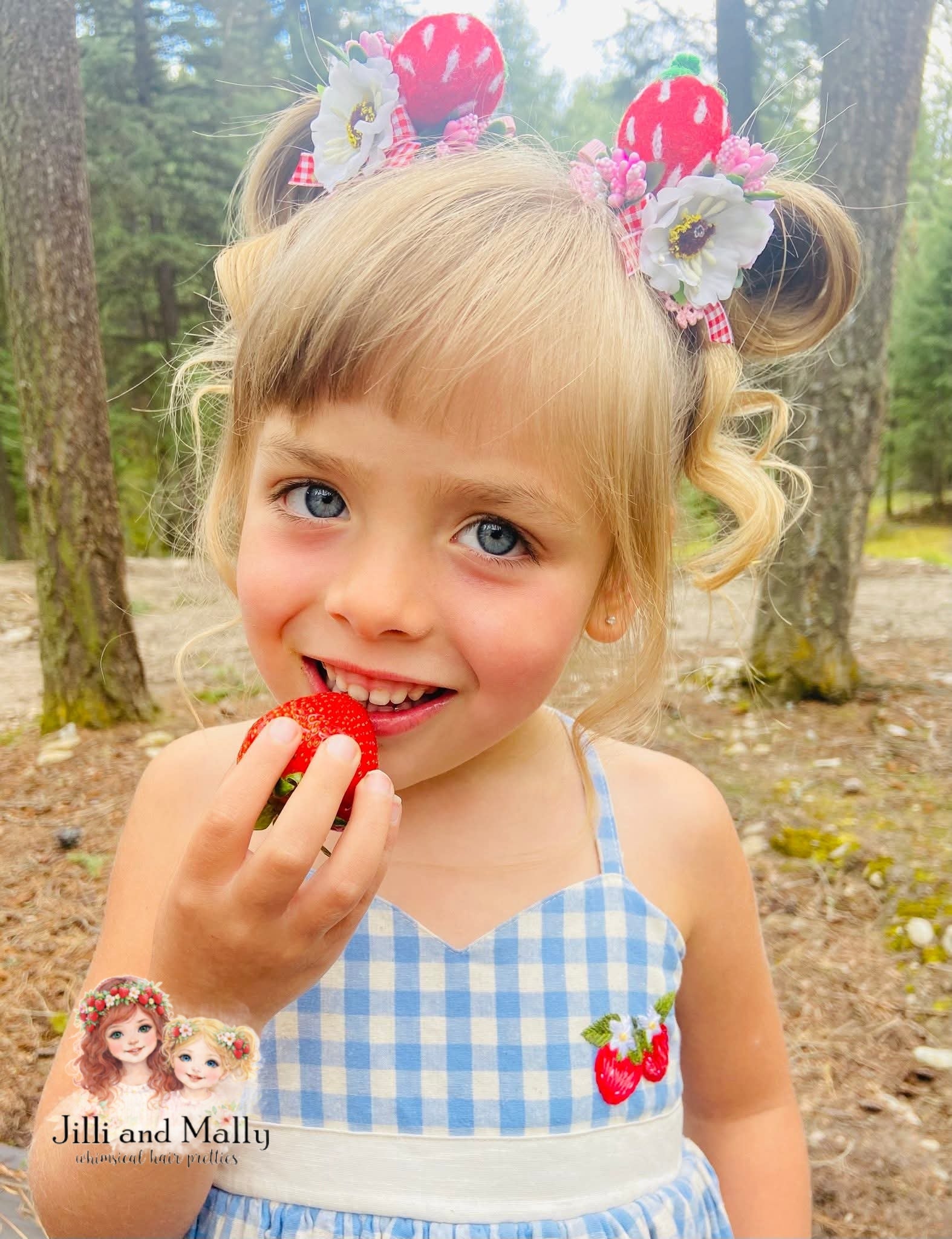 Pink Berries Single or Piggie Set m2m Three By the Sea *Pre-order 4 week turnaround time*