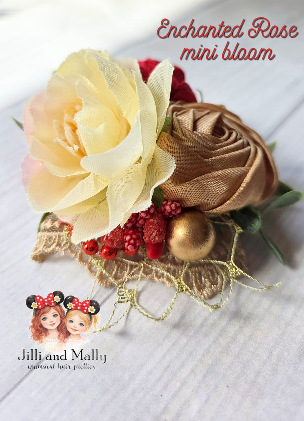 Enchanted Rose Mini Blooms~Single OR Piggies m2m Stella Maris *Pre-order 4 wk turnaround*