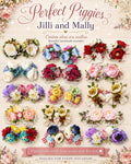 **CUSTOM** Floral Piggies {set of 2 mini blooms} *Made to order with 4-6 week turnaround time*