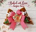 Baked with Love Gingerbread Boujiee Bow *Made to Order TAT 4 weeks*