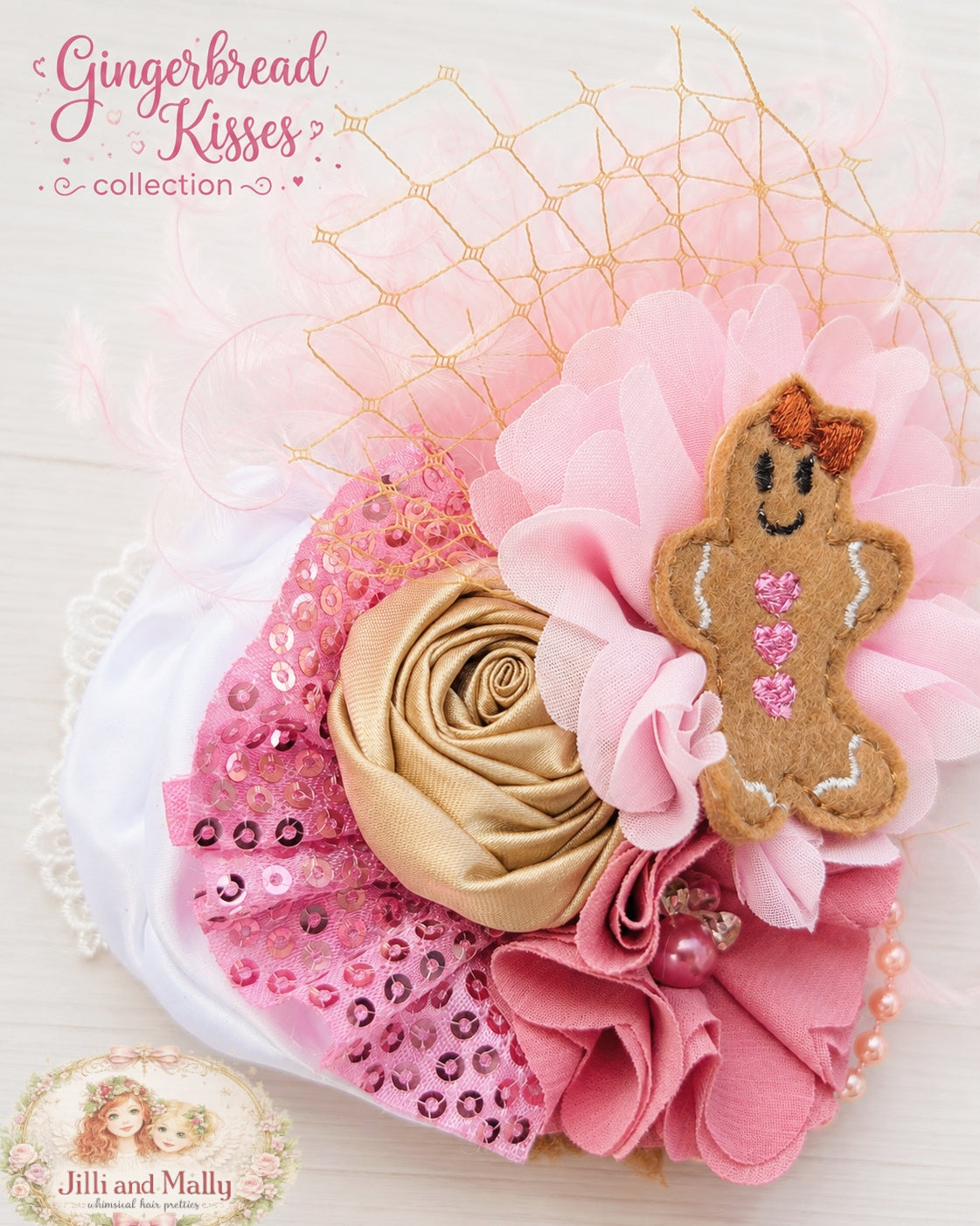 Gingerbread Kisses medium Bloom m2m AIB *made to order 4 wk turnaround*