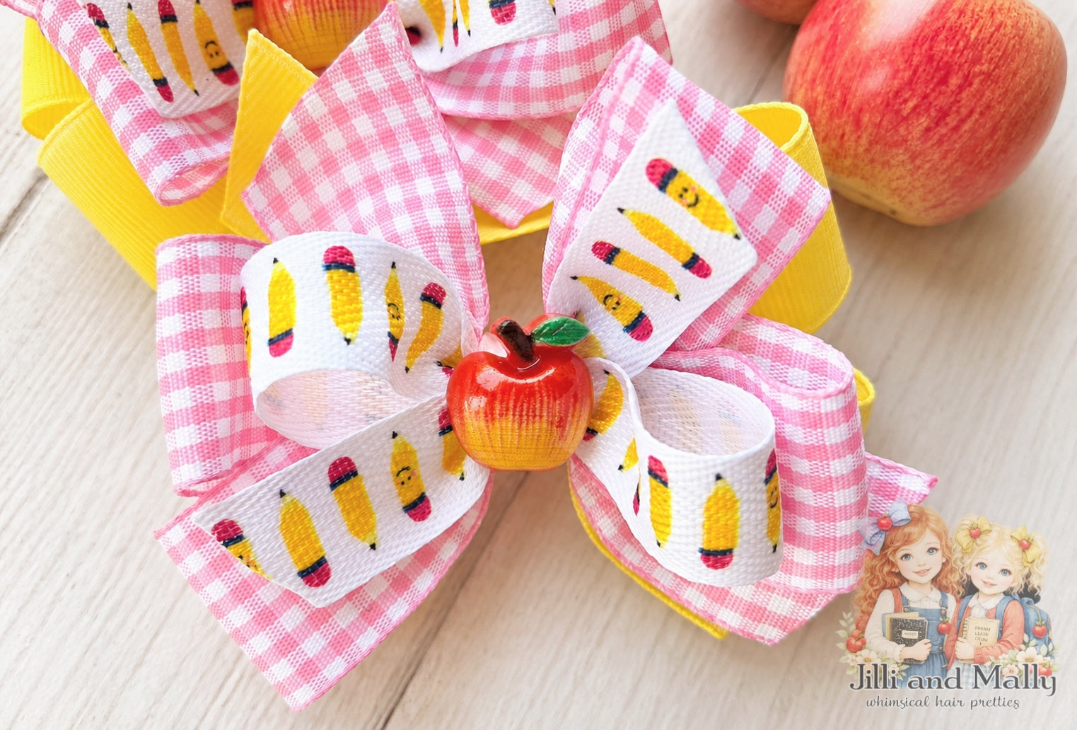 Teacher's Pet Single OR Piggy Bows m2m Always In Bloom *Pre-order 4 wk turnaround*