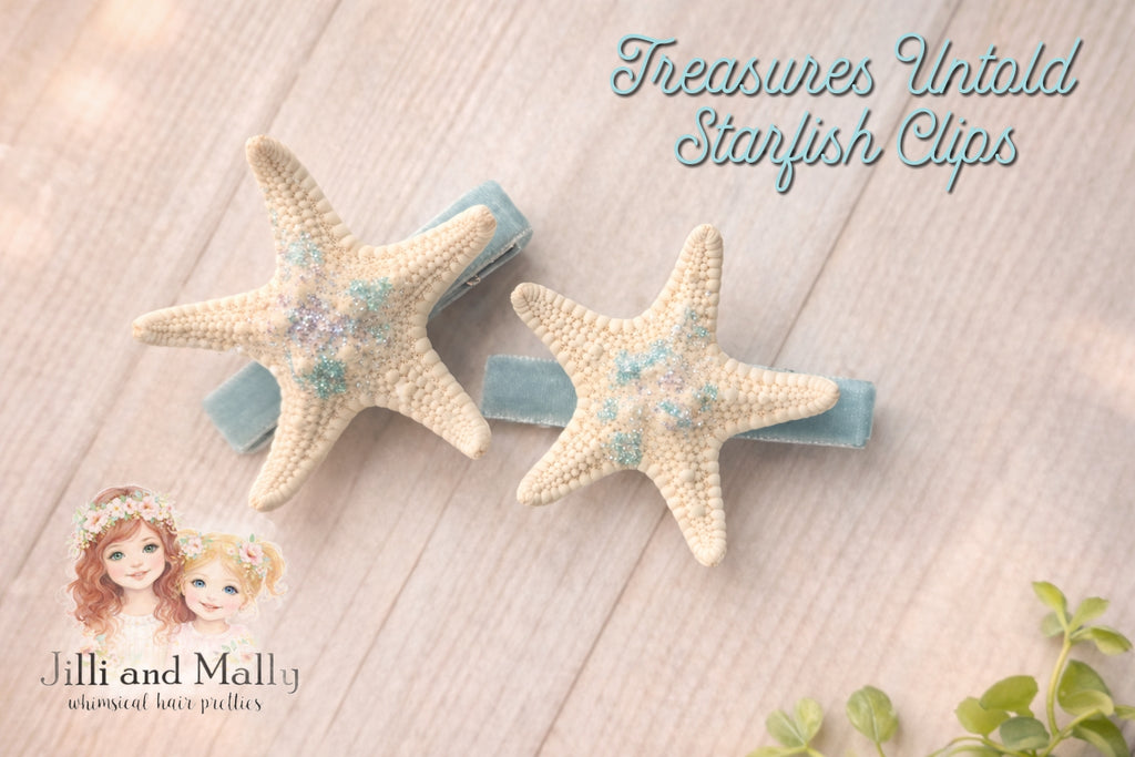 Treasures Untold Starfish Clips m2m Hummingbirds&Flowers *Pre-order 4 wk turnaround*