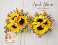 Soul Shine Sunflower Mini Blooms ~Single OR Piggies *MTO 4 wk turnaround*