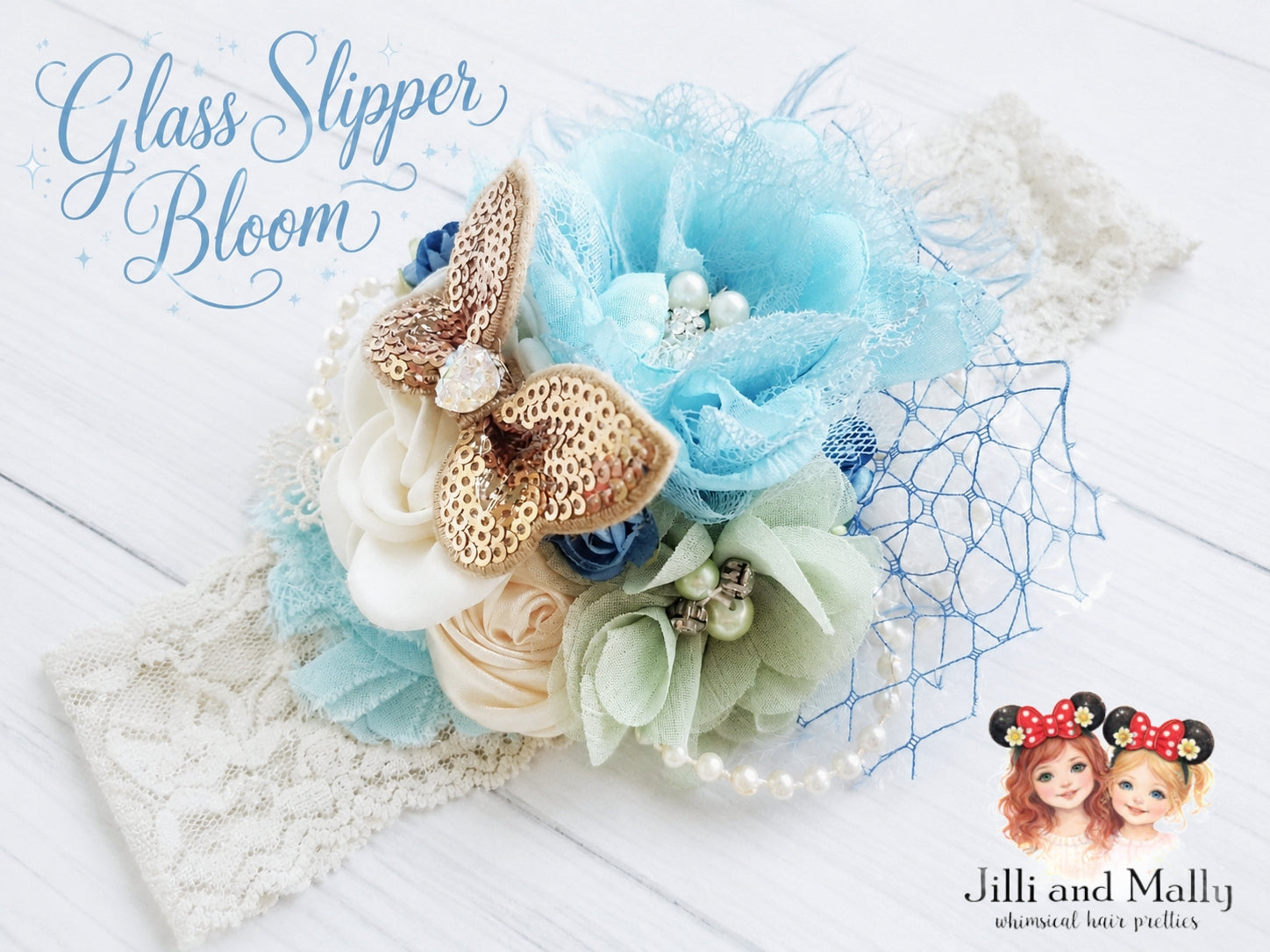 The Glass Slipper Cinderella Large Bloom *Pre-Order 4 wk turnaround time*