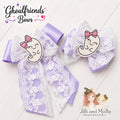 Lavender Ghoulfriends Ghost Single OR Piggy Bows OR Long Bows m2m Mia Miel *Pre-order 4 wk turnaround*