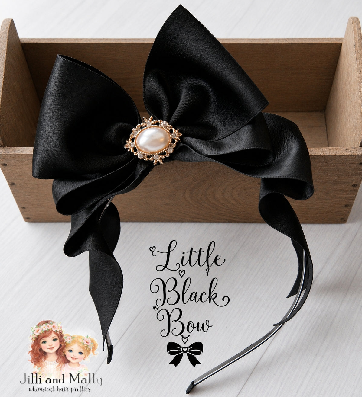 Little Black Bow Boujiee Bow *Pre-Order TAT 4 weeks*