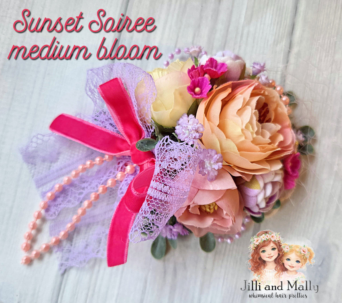 **CUSTOM** Floral Medium Bloom *Made to order with 4-6 week turnaround time*