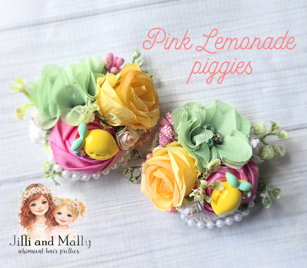 Pink Lemonade Mini Bloom PIGGIE Set *Pre-Order 4 week turnaround*