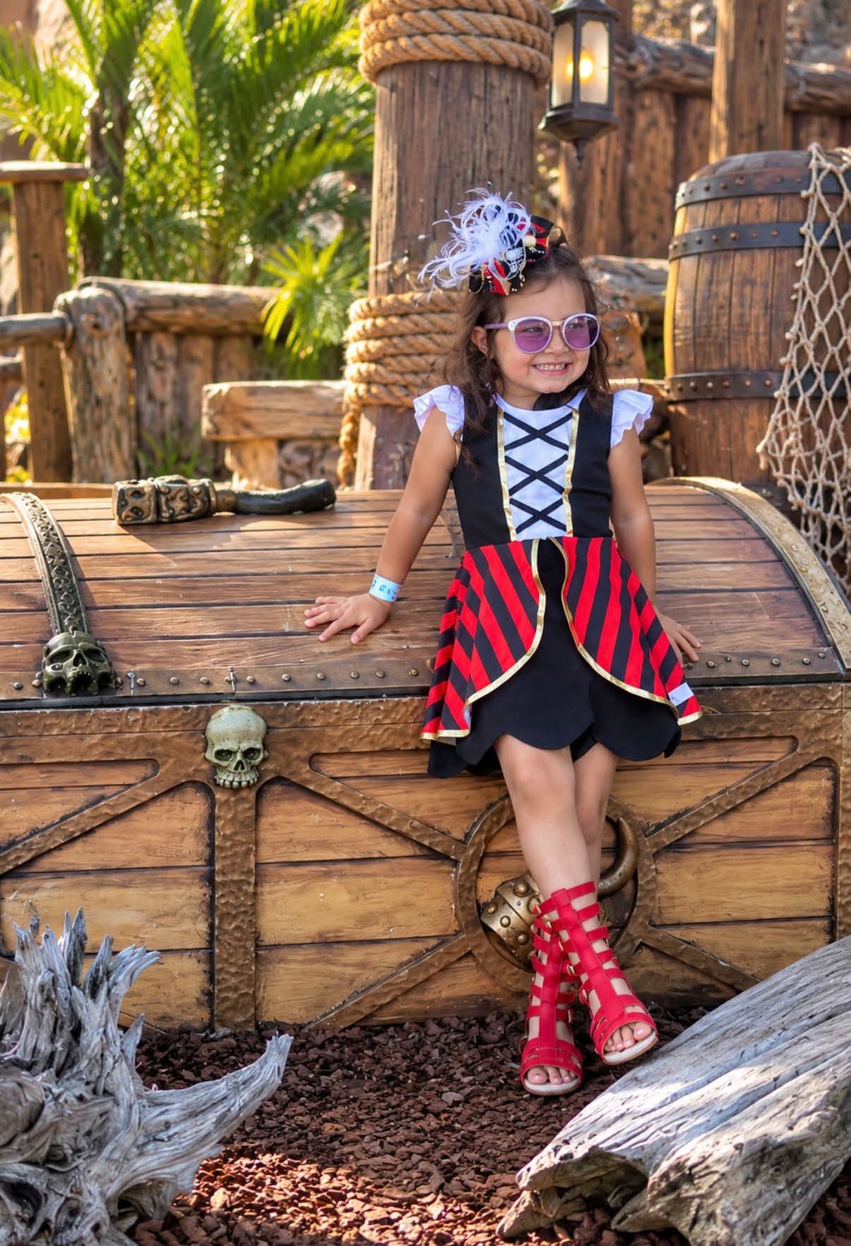 Pirate's Life for Me Mini Hat *made to order with 4 week turnaround time*