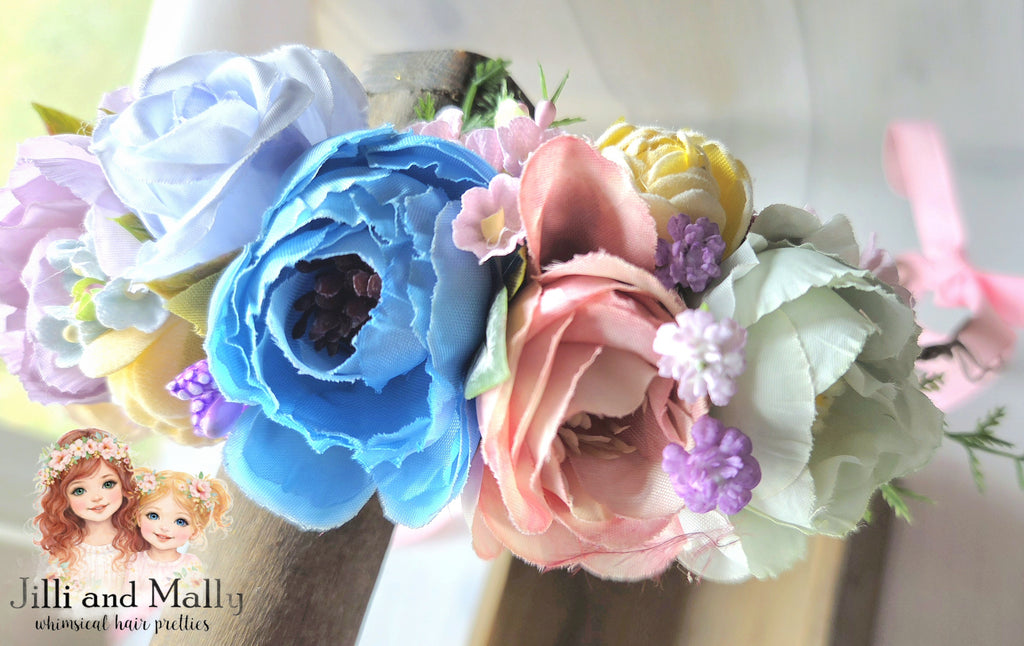 Spring Serenade Floral Halo m2m Three By the Sea