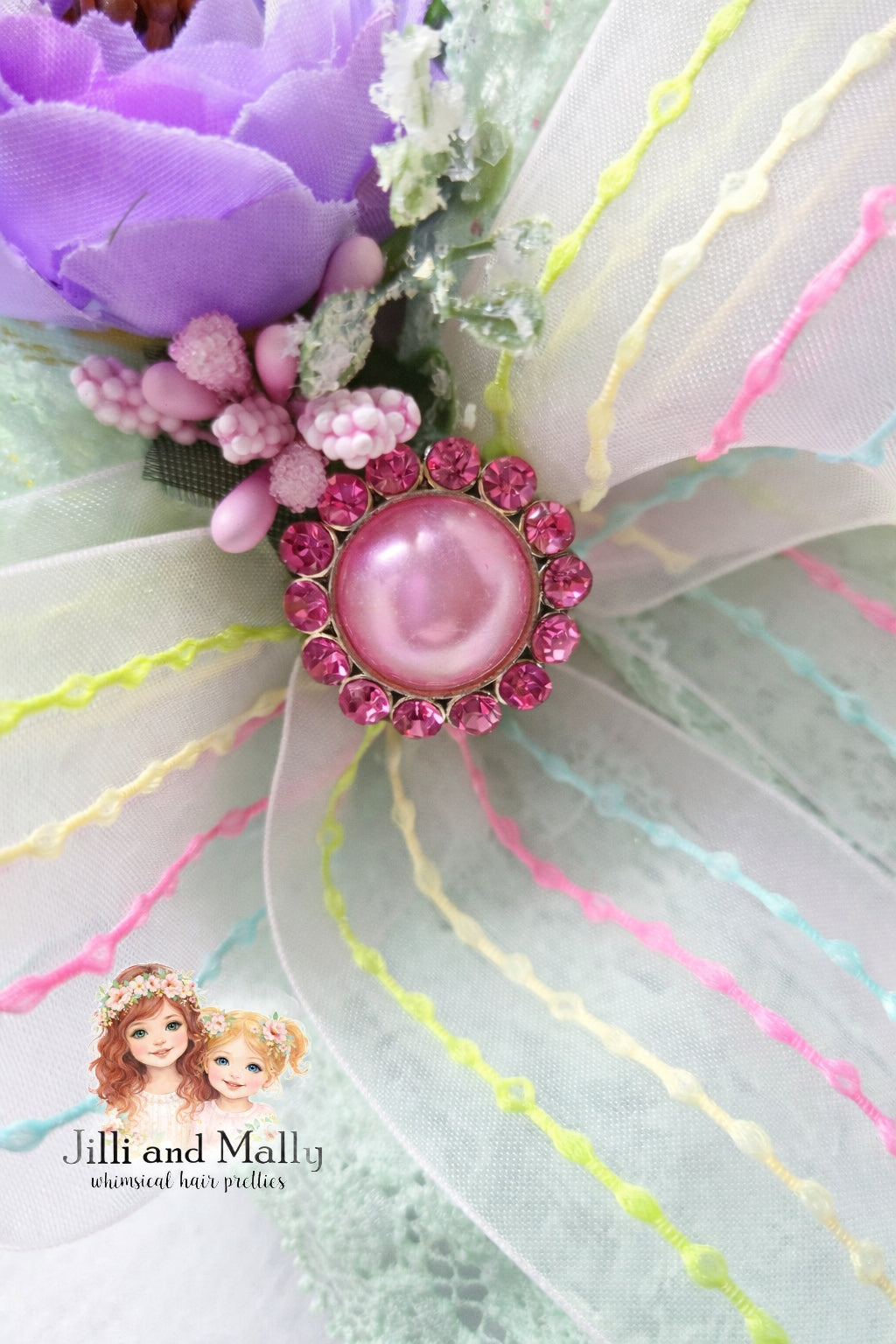 Rainbow Garden Medium Floral Bloom