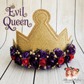 Evil Queen Floral Crown *Pre-Order-4 wk turnaround*