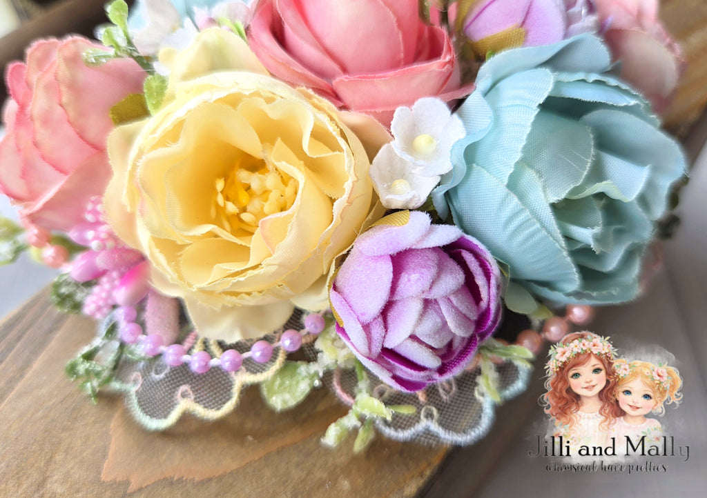 Rainbow Reverie Large Floral Bloom m2m Three By the Sea *Pre-order with 4 week turnaround time*