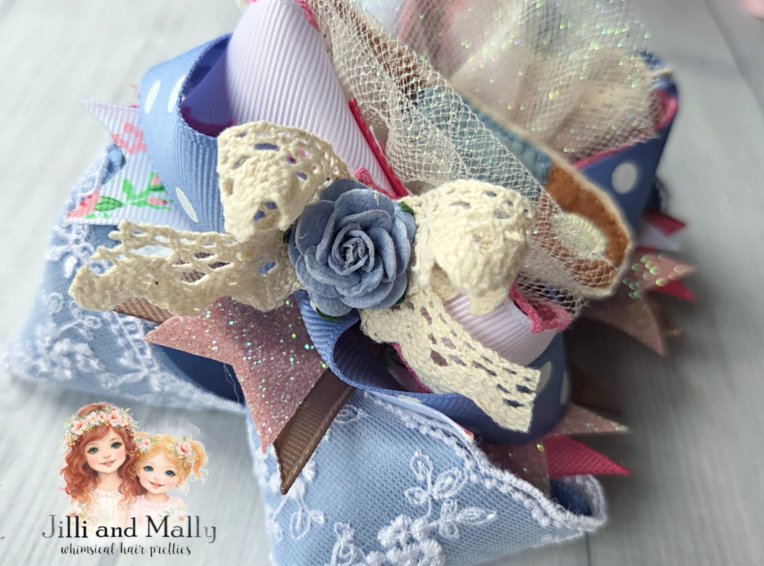 Peter Rabbit Big Hair Bow