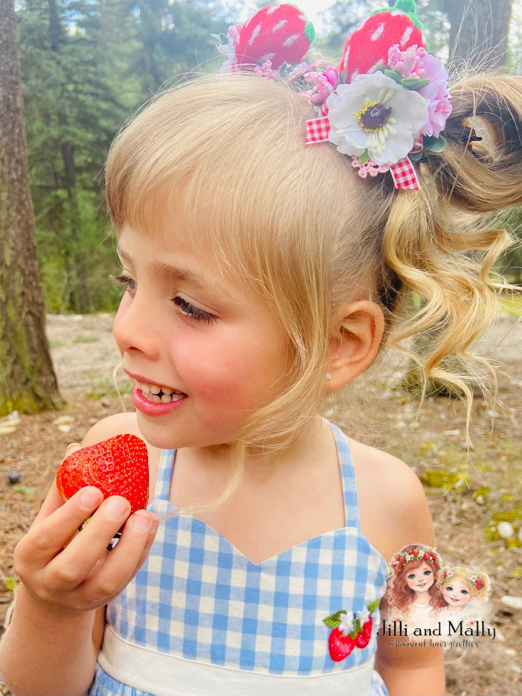 Pink Berries Single or Piggie Set m2m Three By the Sea *Pre-order 4 week turnaround time*