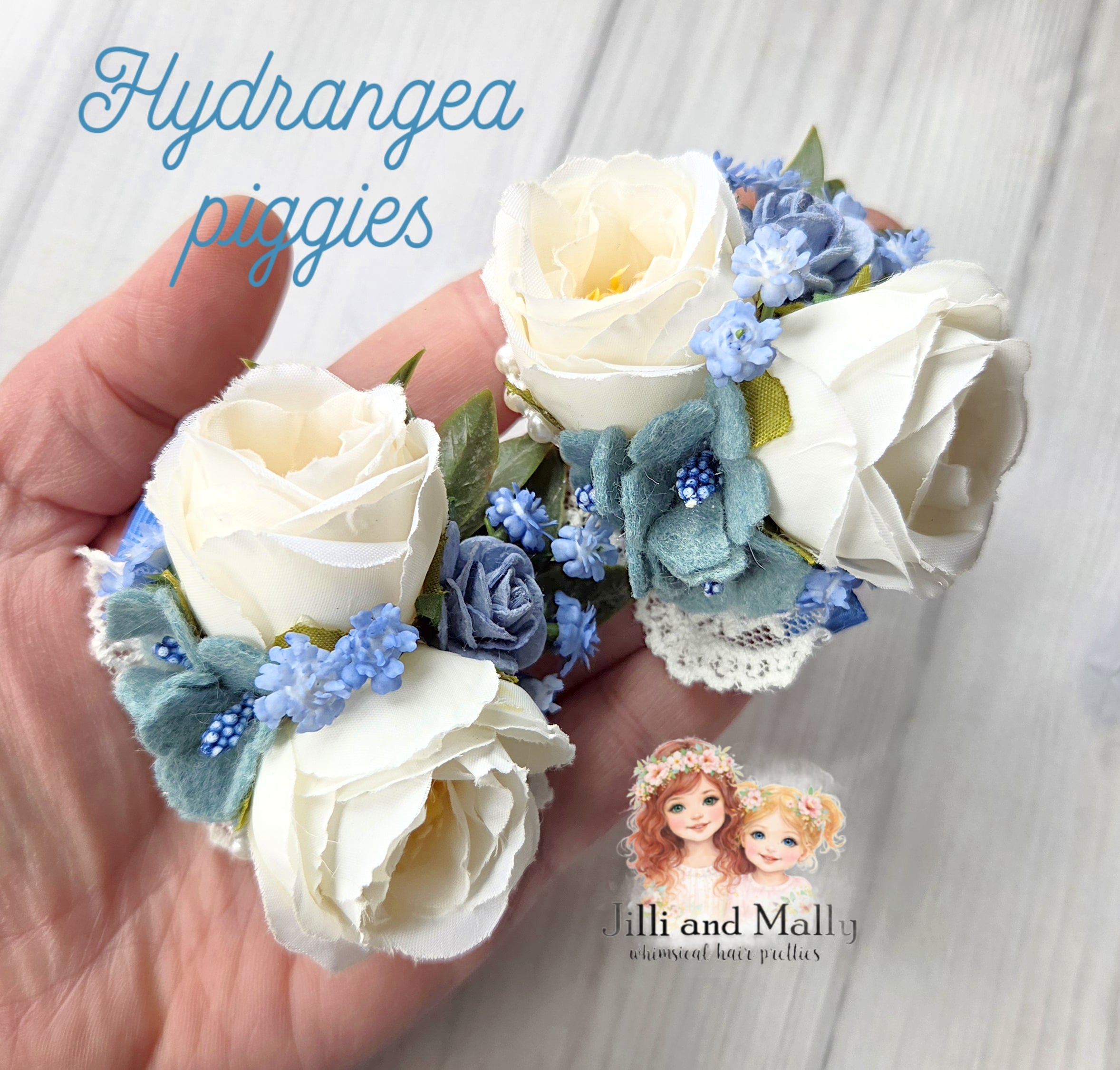 Hydrangea Mini Blooms~Single OR Piggies m2m Two Roosters Clothing Co *Pre-order with 4wk turnaround time*