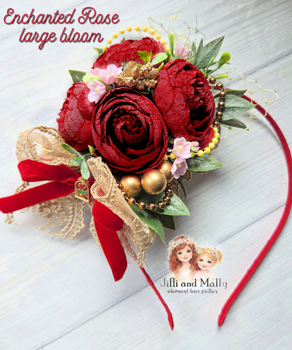 Enchanted Rose Large Floral Bloom m2m Stella Maris *pre-order 4 wk turnaround*